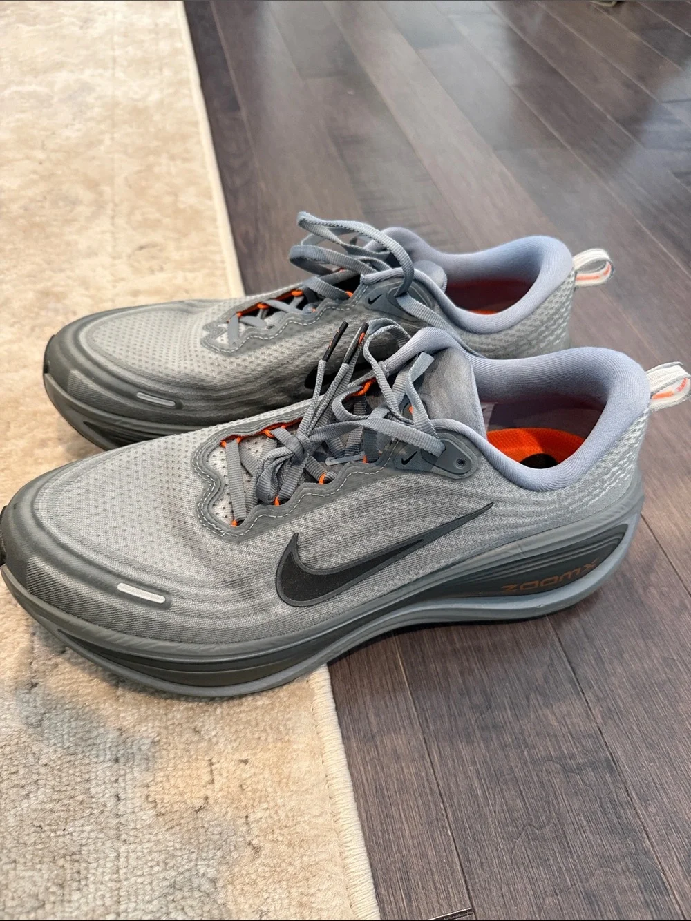 Nike Vomero Plus Grey/Black Safety Orange